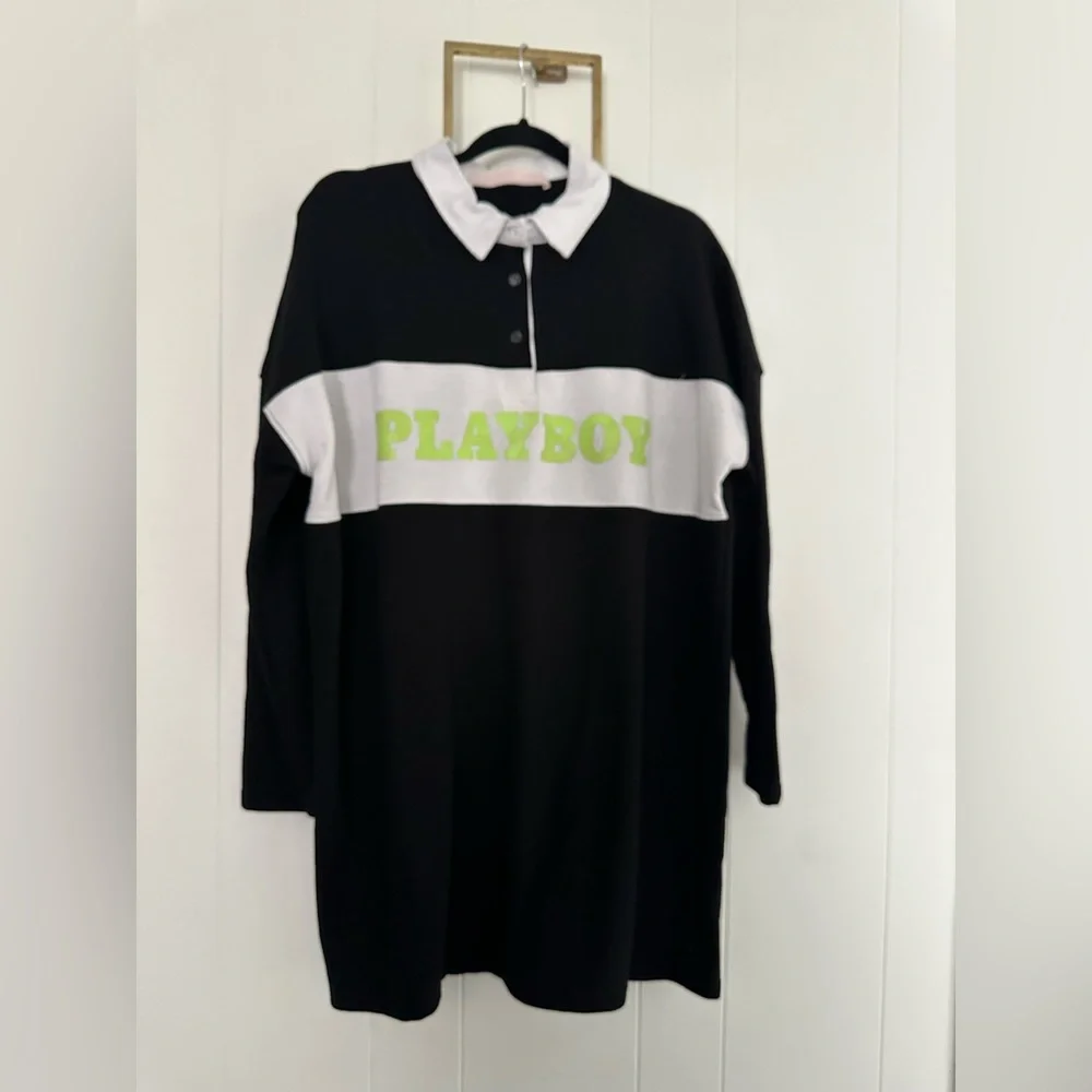 Playboy collar dress - Picture 1 of 4